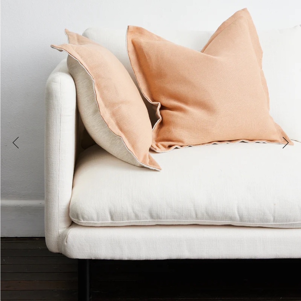 Terracotta & Oatmeal Cushion Cover